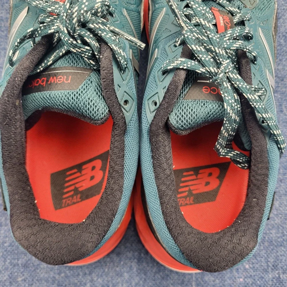 New Balance 910v3 Trail Gore-Tex Men 8 2E Wide Blue Running Shoes Hiking Outdoor